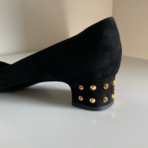 Gucci Jacqueline Studded Suede Pumps - Picture 10 of 16